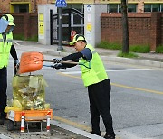 조남현 원주시설관리공단 이사장 "가로청소 전 구역 돌아보겠다"