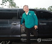 세종청사 도착한 이상민 행안부 장관