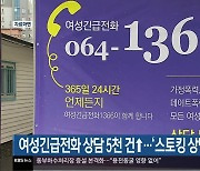 여성긴급전화 상담 5천 건↑…‘스토킹 상담’ 3배 급증