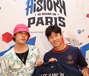 ‘형이 왜 여기서?’ 이강인 X GD, 日 오사카 PSG 행사장서 뜬금 만남