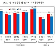 7월 대구경북 소비자심리지수 4.7p 상승…석달째 100 넘어