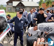 국토부 장관, 서울-양평 고속도로 현장점검