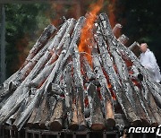 예천 용문사 주지 청안 대종사 다비식 엄수