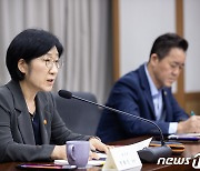 환경규제 혁신 전략회의 주재하는 한화진 장관