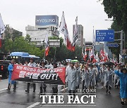 민주노총, 종로·용산·남대문서장 고소…"총파업 집회 방해"