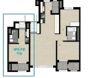 '이문·휘경지구' 래미안, 세대구분형 적용..한지붕 두가족 가능