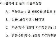 안 그래도 비싼데… 삼성, 폴더블폰 ‘파손 시 자기부담금’ 더 올린다