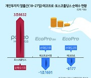 에코프로 탈출 개미, 포홀 3.7조 샀다