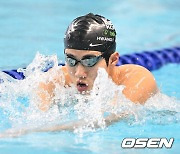 '잘 싸운' 한국, 계영 800m 결승서 6위...또 한국新 작성