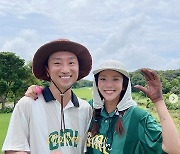 손담비, 폭염에도 ♥이규혁과 꿀뚝뚝 골프장 데이트 "너무 좋지"