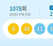 1078회 로또 1등 12명 당첨...21억4000만원씩 받는다