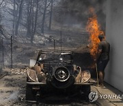 Greece Wildfires Photo Gallery