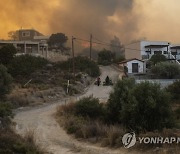 Greece Wildfires Photo Gallery