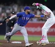 Rangers Padres Baseball