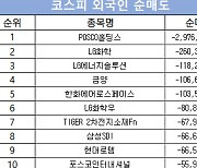 코스피 주간 외국인 순매도 1위 ‘POSCO홀딩스’