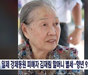 일제 강제동원 피해자 김재림 할머니 별세‥향년 93세