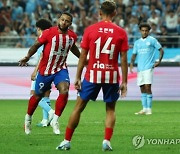 '서울 대전' AT마드리드, 맨시티에 2-1 승리