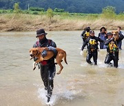 예천 실종자 수색 숨 고르기…체력회복 위해 수색인력 최소화