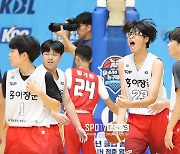 [포토S] KBL 유소년농구대회, '화끈한 포효'