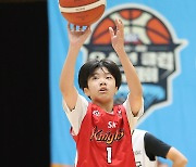 [포토S] KBL 유소년농구대회, '자유투 놓치지 않을 거예요'