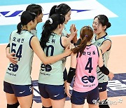 '문지윤 19점' GS칼텍스, 태국 촌부리 슈프림에 3-0 셧아웃 완승