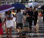 낮엔 폭염, 저녁엔 비