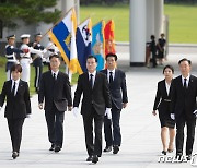 국립서울현충원 찾은 김영호 장관