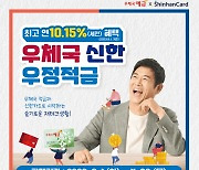 우체국 신한 우정적금, 연 최대 10.15% 우대금리 제공