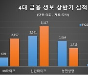 4대 금융 보험 부문 KB 넘어설 곳 없다