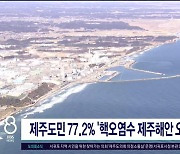 제주도민 77.2% '핵오염수 제주해안 오염시킬  것'