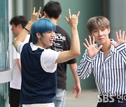 [E포토] 인피니트 김성규-장동우, '컬투쇼에서 만나요'