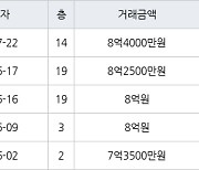 용인 성복동 성동마을 엘지빌리지3차 134㎡ 8억4000만원에 거래