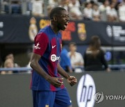 "PSG 가고 싶어요"...'유리몸' 뎀벨레, 소속팀에 이적 허가 요청→이강인 경쟁자 된다