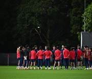 한국 여자 축구대표팀 '독일과의 경기 승리 위해'