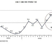 7월 건설경기지수 2년7개월만에 최대...내달 전망은 하락