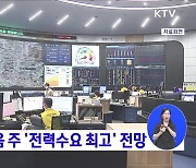 폭염에 다음 주 '전력수요 최고' 전망