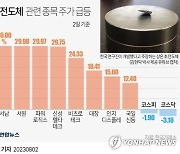 [그래픽] 초전도체 관련 종목 주가 급등