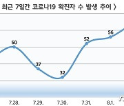 충남 금산 한 달 새 코로나19 확진자 3배↑…7월27일 이후 335명 발생