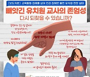 "애도 없으면서 뭘 안다고 교사 해?"…유치원도 속수무책