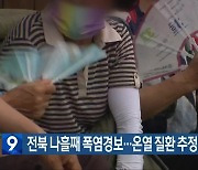 전북 나흘째 폭염경보…온열 질환 추정 3명 숨져