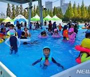 전주시설공단 "월드컵경기장 물놀이장, 안심하고 이용하세요"