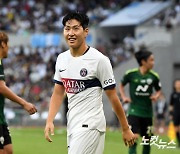 '이강인-네이마르가 한 팀으로…' PSG, 3-0으로 전북 완파