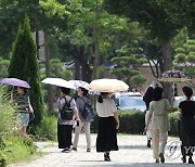 그늘이 없으면 만들어서...