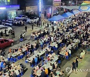 '홍천강 별빛음악 맥주축제' 열기 고조…연일 인파 '북적'