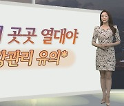 [생활날씨] 밤사이 열대야…주말 35도 웃도는 폭염