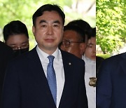 ‘민주당 돈봉투’ 윤관석·이성만 구속심사…“잘 소명하겠다”