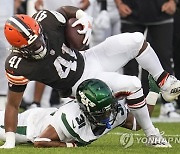 APTOPIX Jets Browns Football