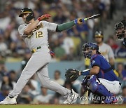 Athletics Dodgers Baseball