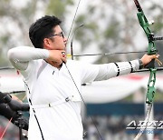 '김우진이 살렸다' 한국 양궁, 세계선수권 남자단체-혼성전 '금메달'