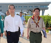 한덕수 총리 "각국 대표단 회의서 잼버리 계속 진행 결정"